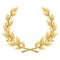 Detailed Laurel Wreath Victory or Quality Award,