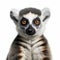 Detailed Lemur Close-up Flat Drawing In 8k Ultra-clear Resolution