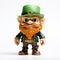 Detailed Leprechaun Toy Figurine With Shiny Eyes - Unique Collectible