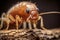 Detailed Macro closeup termite. Generate Ai