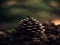 Detailed Macro Pinecone Photography