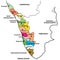 Detailed Map of Kerala