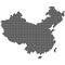 Detailed map of people s Republic of China