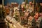 Detailed Miniature model town. Generate Ai
