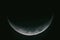 Detailed moon picture, Half Moon Background / The Moon is an astronomical body that orbits planet Earth,