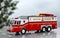 Detailed NewYork Fire and Rescue Truck Department Red Toy for children