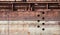 Detailed old rusted barge hull background texture