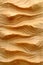 Detailed organic brown wooden waves texture abstract closeup wood art background