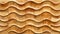 Detailed organic wooden waves abstract closeup of brown wood art background with waving texture