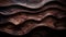 Detailed organic wooden waves wall texture abstract art background closeup for banners