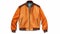 Detailed Shading Orange Jacket Vector Illustration