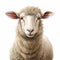Detailed Sheep Face Illustration In Hyper-realistic Style