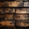 Detailed shot of wooden barrels texture, an authentic and rustic backdrop