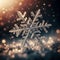 A detailed snowflake, close-up, macro, Generative Ai