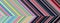 Detailed striped dual geometric pattern composed of big amount of thin multicolored stripes