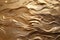 A detailed view capturing the textures and composition of a brown substance up close, Melting metallic paint over sand texture, AI
