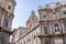 Detailed view of Quattro Canti or Four Corners in Palermo, Sicily