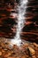 Detailed view of the Silverband falls in the Grampians National Park, Victoria, Australia