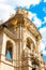 A detailed view of the top of the cascading fountain in The Parc de la Ciutadella