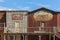 Detailed view at the typical and traditional western stores on Oasys - Mini Hollywood, a Spanish Western-styled theme park, AlmÃ©