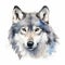 Detailed Wolf Watercolor Clipart For Digital Painting And Paper Crafting