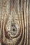 Detailed wood texture with knot and grain close-up