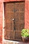 Detailed Wood Window Shutter - Santa Catalina Convent, Arequipa, Peru