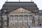 Details of Academy of arts, Dresden, Saxon, Germany