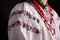 Details of ancient authentic Ukrainian clothing