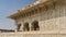 Details of the architecture of the ancient Red Fort.