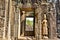 Details of the architecture of the unique Angkor temple.