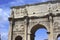 Details of Arco de Constantino in Rome
