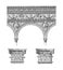Details from Certosa di Pavia | Antique Architectural Illustrations