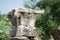 Details of column in the ancient archaeological site of Messini, in southern Peloponnese