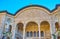 Details of decorated portal of Tabatabaei House, Kashan, Iran