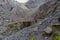 Details of disused slate quarry