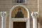 Details of a door of the metropolitan cathedral of Athens, Greece