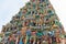 Details of the eastern Raja Raja Gopuram Gateway - Nainativu Nagapooshani Amman Temple -Jaffna - Sri Lanka