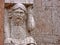 Details of facade of Ferraraâ€™s Cathedral Cattedrale di Ferrara