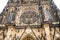 Details of the facade of the Metropolitan Cathedral of Saints Vitus in Prague