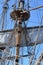 Details of a historic sail ship