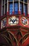 Details of Historical Merchants Hall facade, Freiburg im Breisgau, Germany