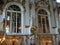 Details of the interior with windows in the hermitage palace Saint Peterburg