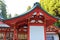 Details of the Kirishima Jingu shrine architecture
