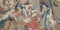 Details of Life of Jesus Christ at Gallery of the Tapestries in the Vatican Museum