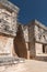 Details of the maya puuc architecture style in the ruins of uxmal, mexico