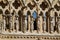 Details of The North Face of Burgos Cathedral. Spain