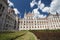 Details of the Parliament House Southeast side in Budapest