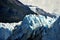 Details of Perito Moreno`s Glacier