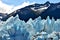 Details of Perito Moreno`s Glacier